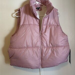 Pink Puffer Vest